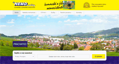 Desktop Screenshot of nemoreality.cz